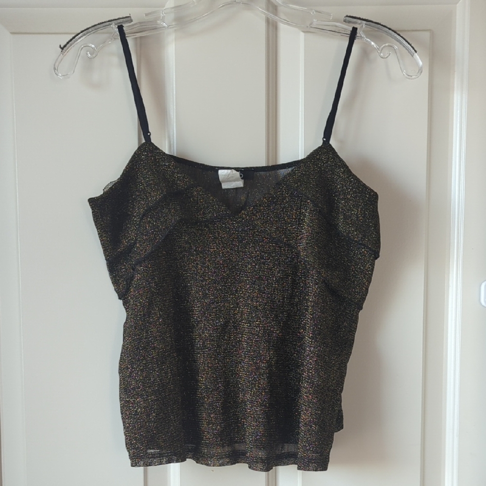 Vintage 80s Metallic Top
